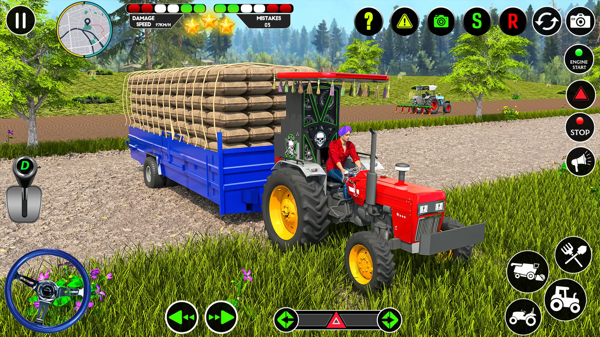 Tractor Games 3D :Farming Game | Indus Appstore | Screenshot