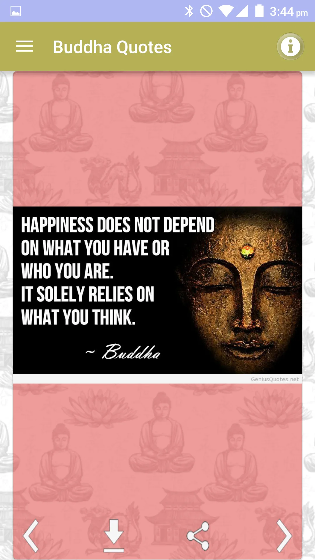 Gautama Buddha Quotes Images | Indus Appstore | Screenshot