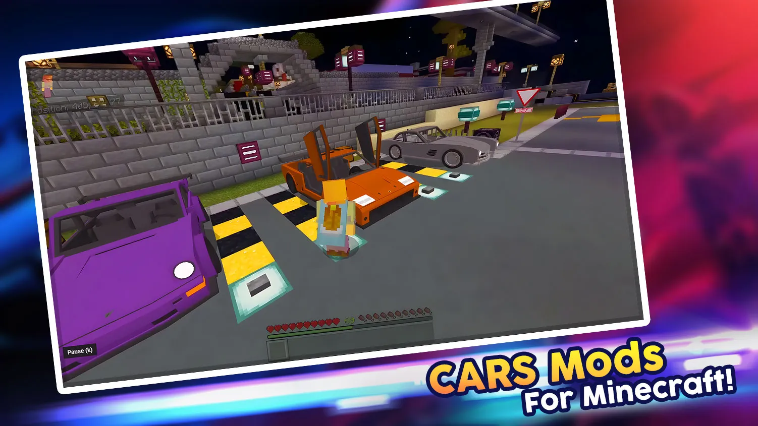 Cars Vehicle Mod for Minecraft | Indus Appstore | Screenshot