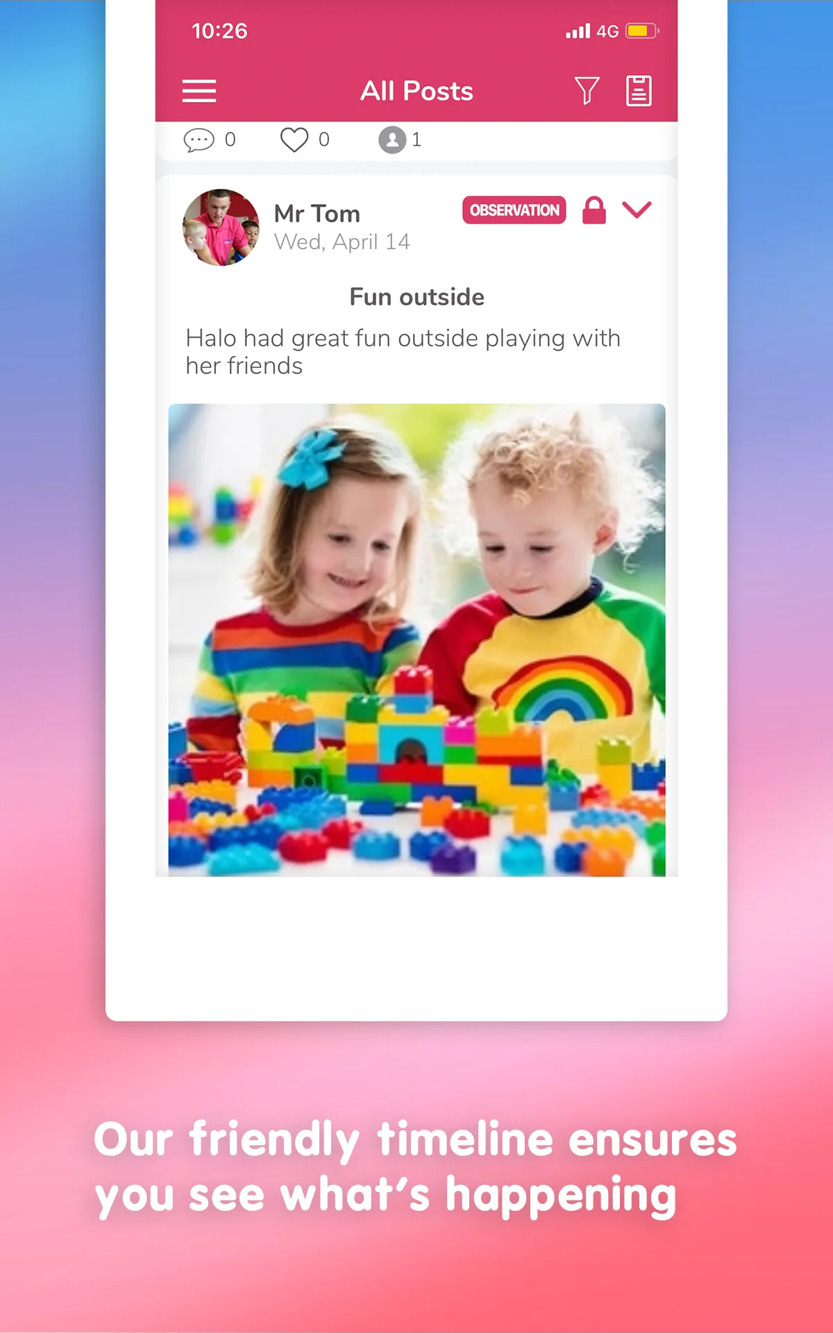 OWNA Childcare App US/Canada | Indus Appstore | Screenshot