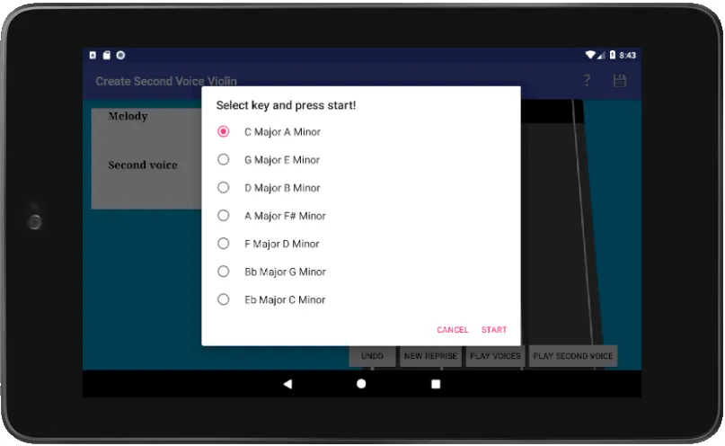 Create Second Voice Violin | Indus Appstore | Screenshot