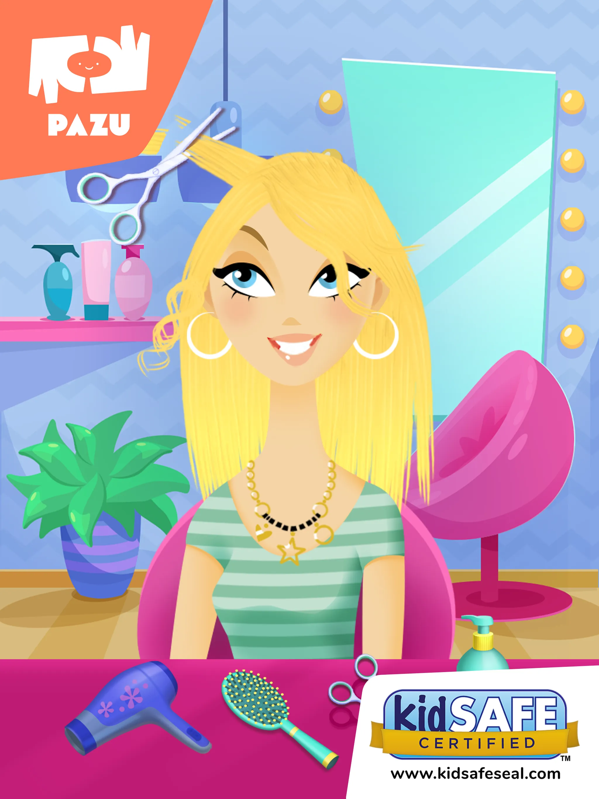 Girls Hair Salon | Indus Appstore | Screenshot