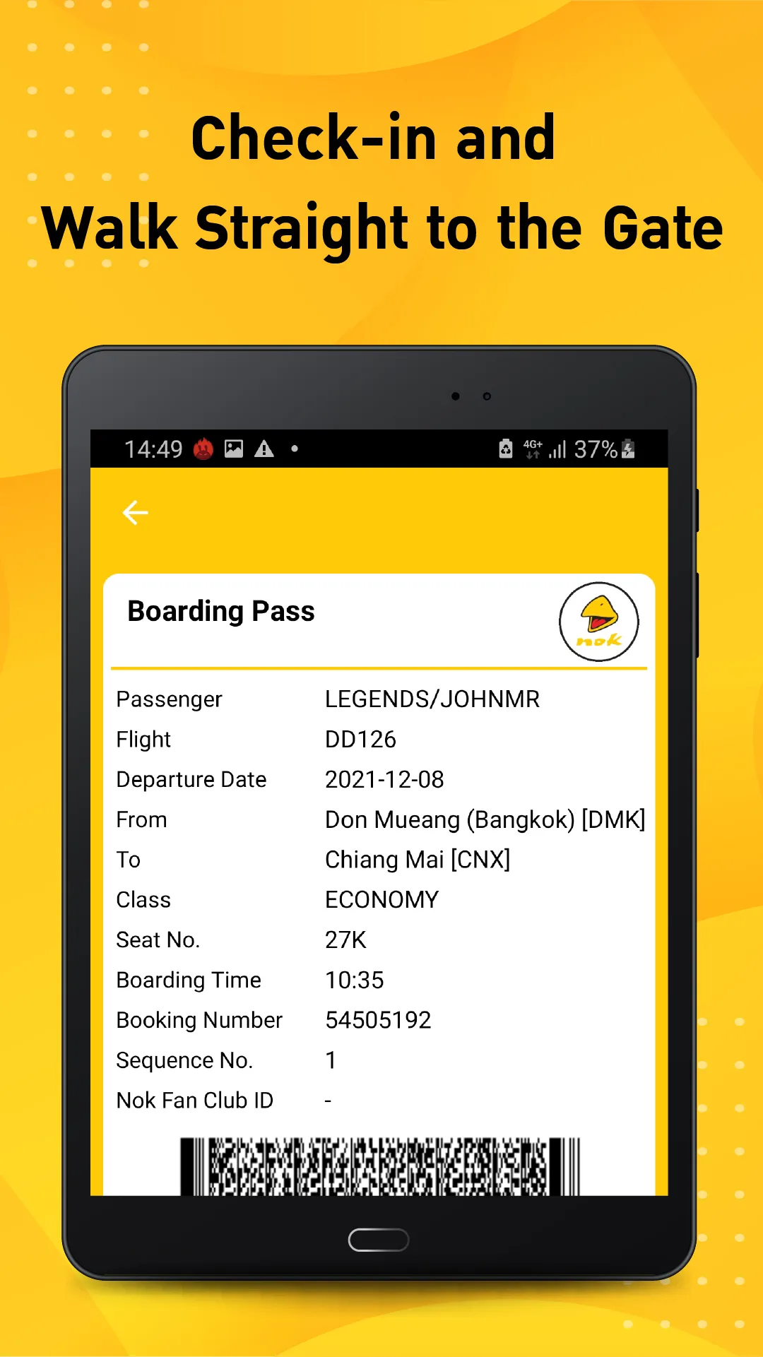 Nok Air | Indus Appstore | Screenshot