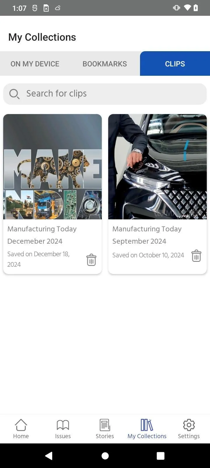 Manufacturing Today | Indus Appstore | Screenshot