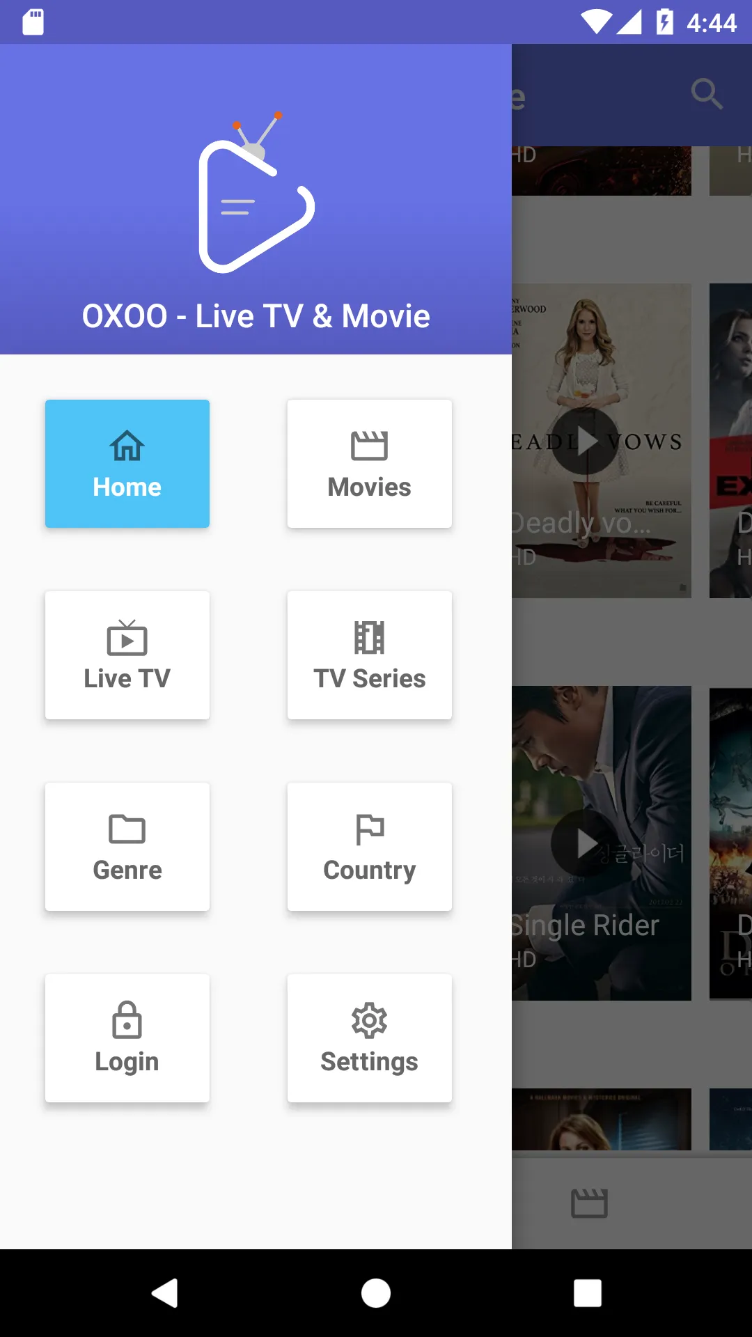 OXOO - Android Live TV & Movie | Indus Appstore | Screenshot