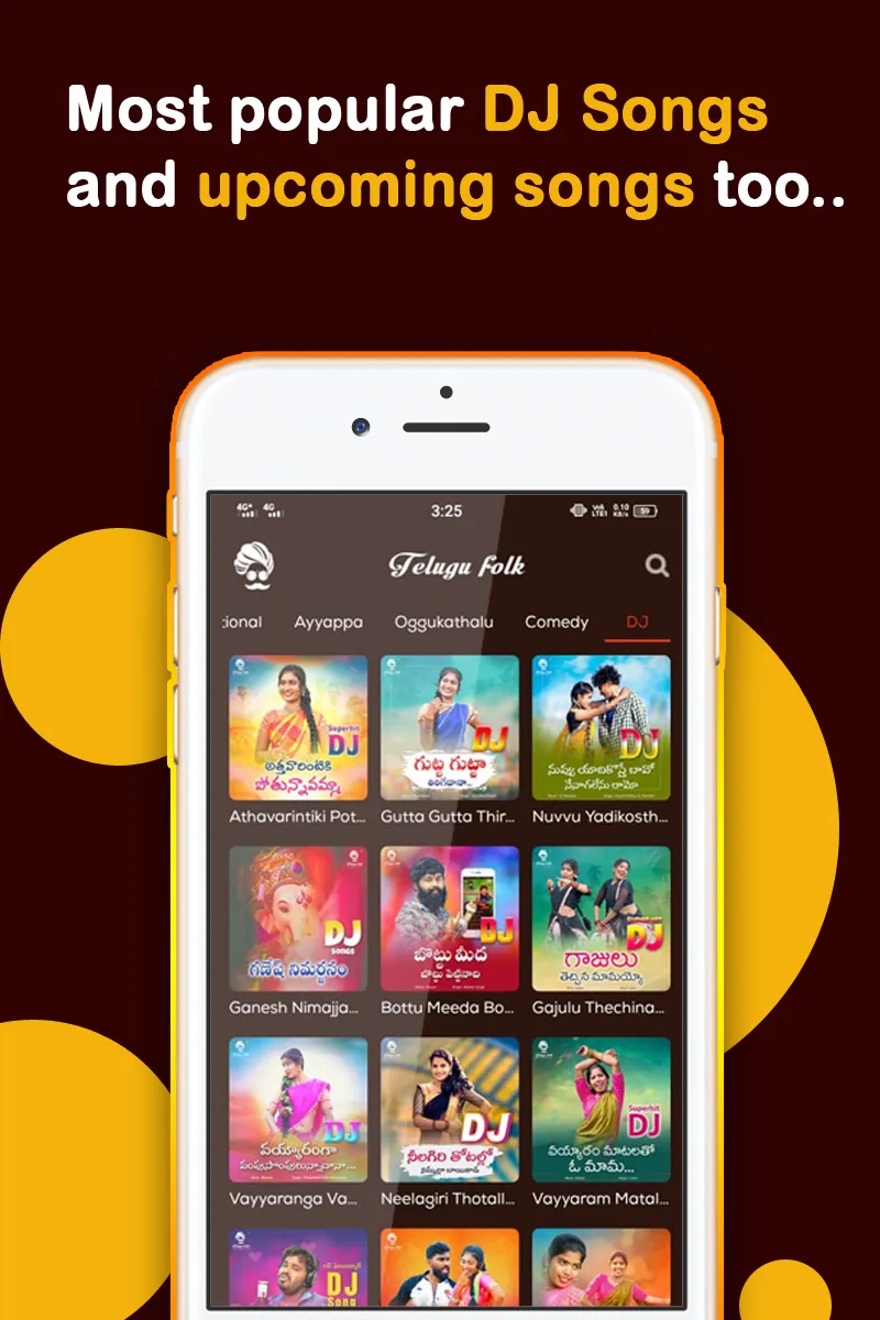 Telugu Folk - Songs & Music | Indus Appstore | Screenshot