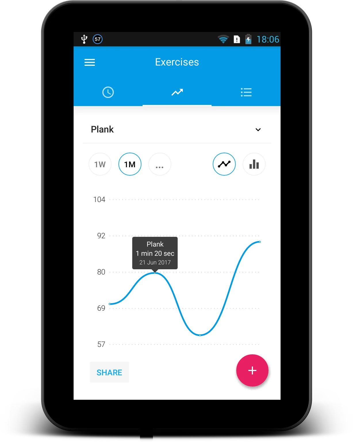 Exercise Journal. Workout Prog | Indus Appstore | Screenshot