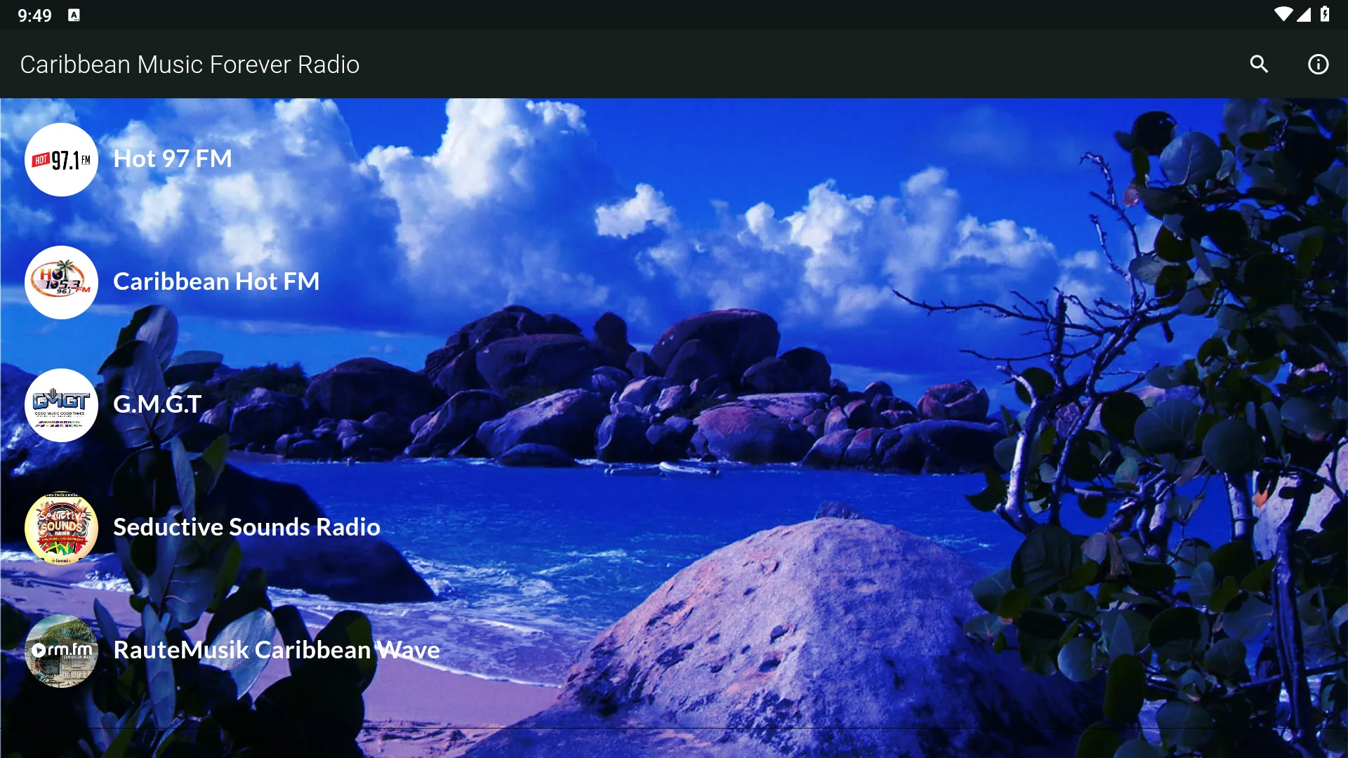 Caribbean Music Radio | Indus Appstore | Screenshot