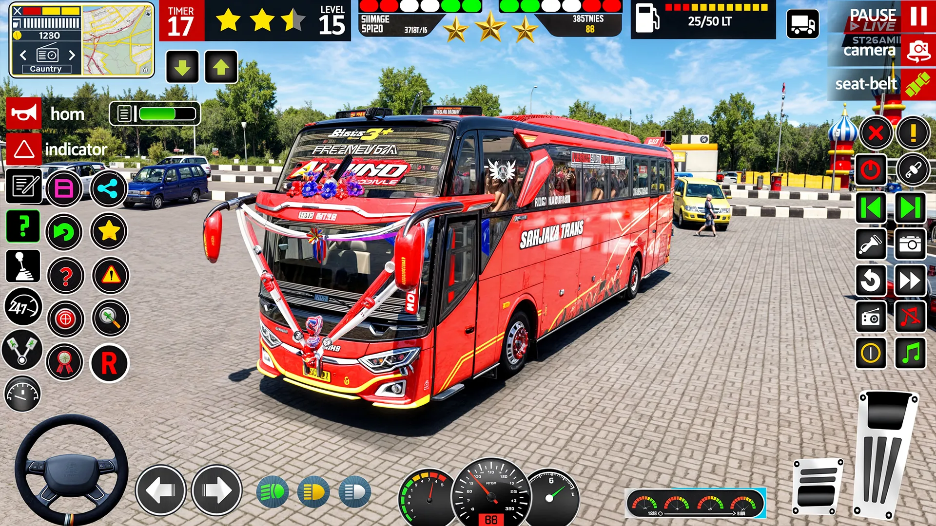 Coach Bus Simulator Bus Games | Indus Appstore | Screenshot