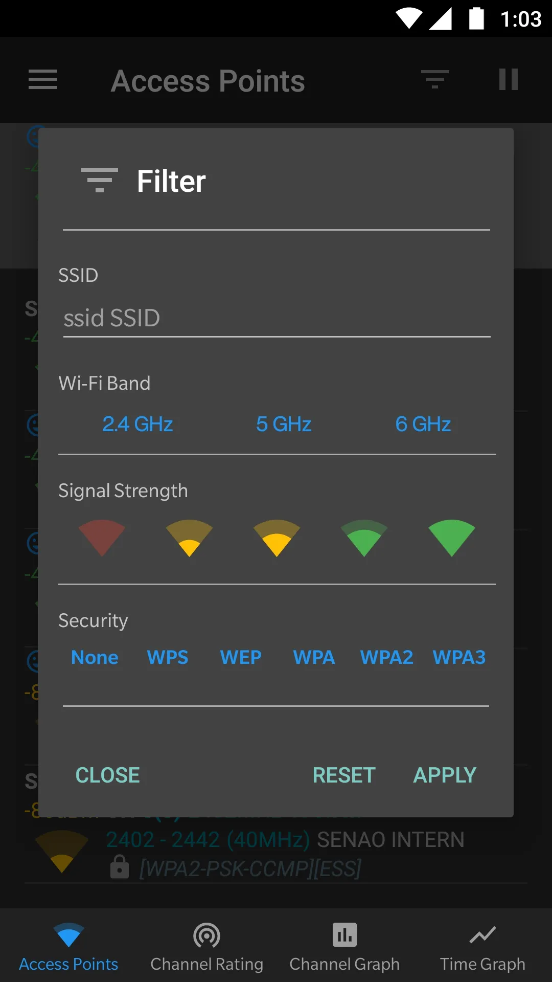 WiFi Analyzer (open-source) | Indus Appstore | Screenshot