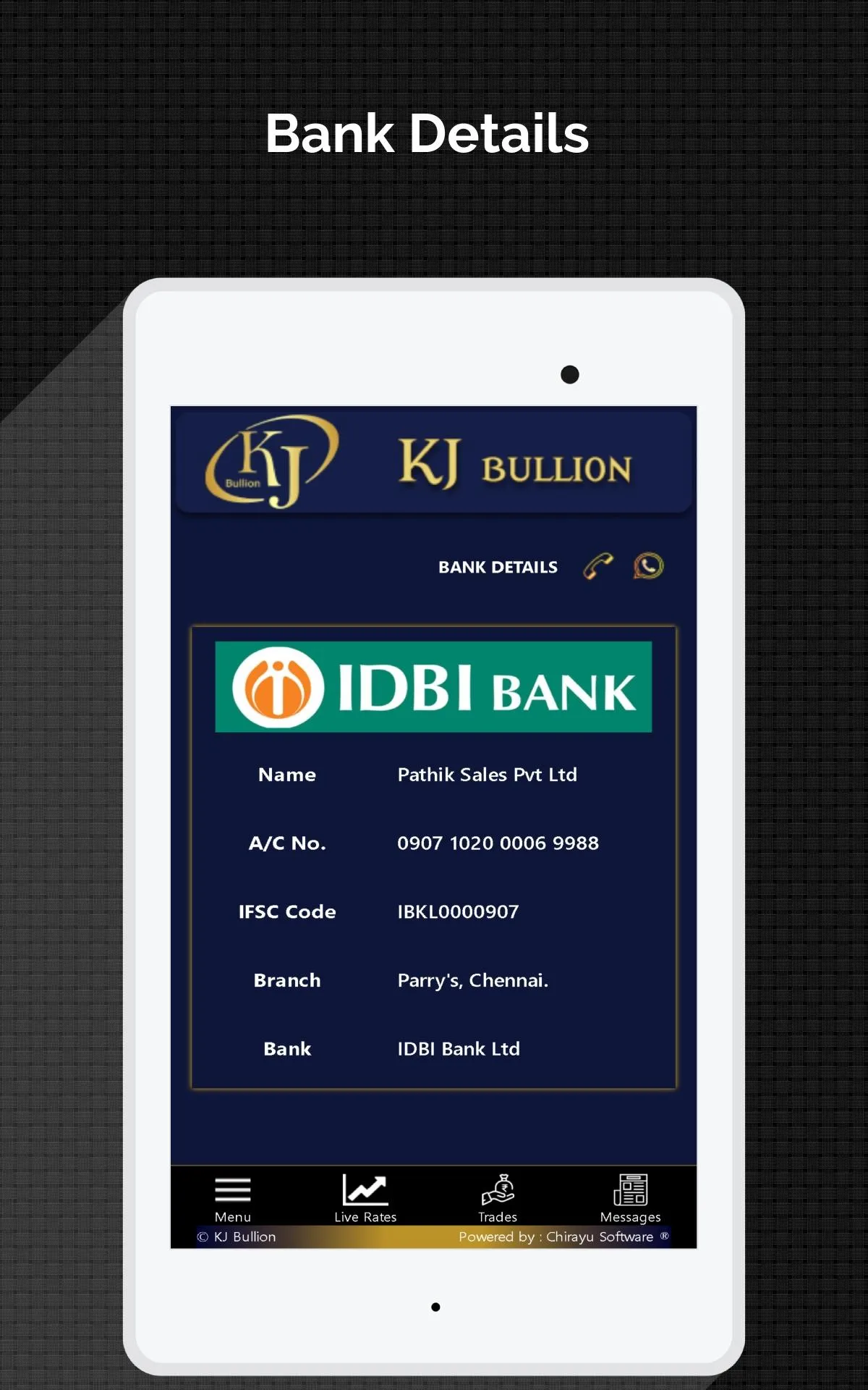 K J Bullion | Indus Appstore | Screenshot