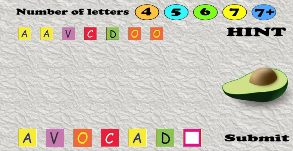 Jumble Scramble Jumbled words | Indus Appstore | Screenshot