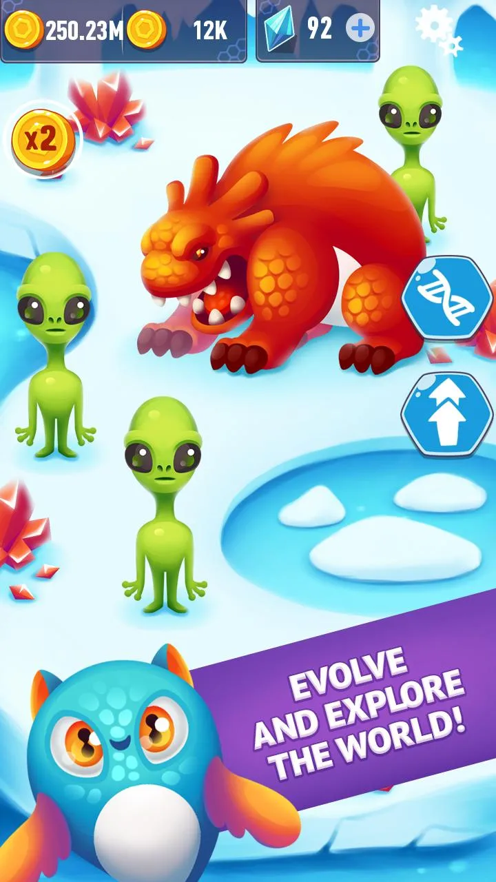 Alien Evolution Clicker: Speci | Indus Appstore | Screenshot