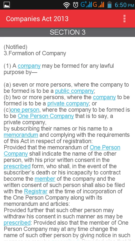 Companies Act 2013 | Indus Appstore | Screenshot