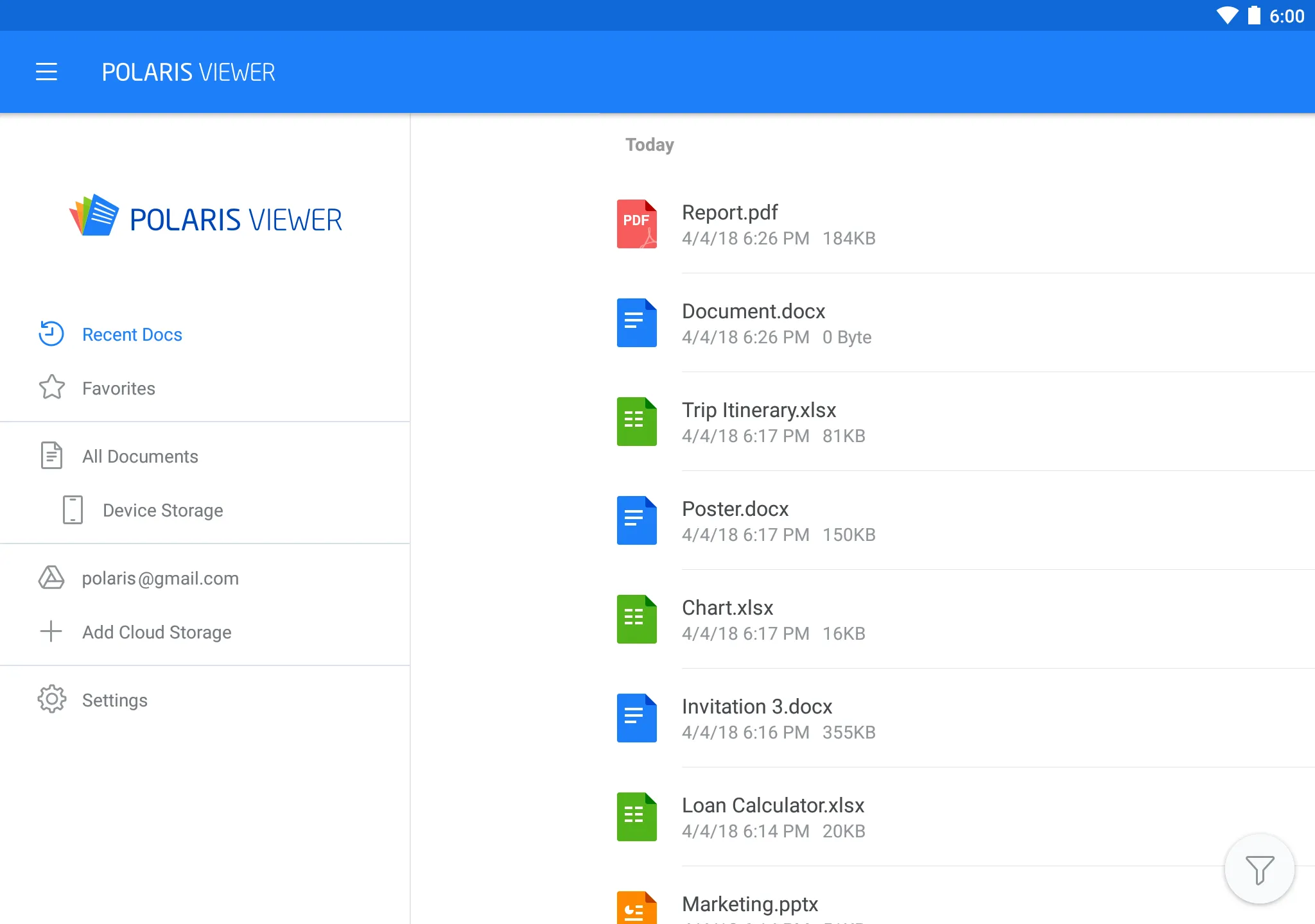 Polaris Viewer - PDF, Office | Indus Appstore | Screenshot