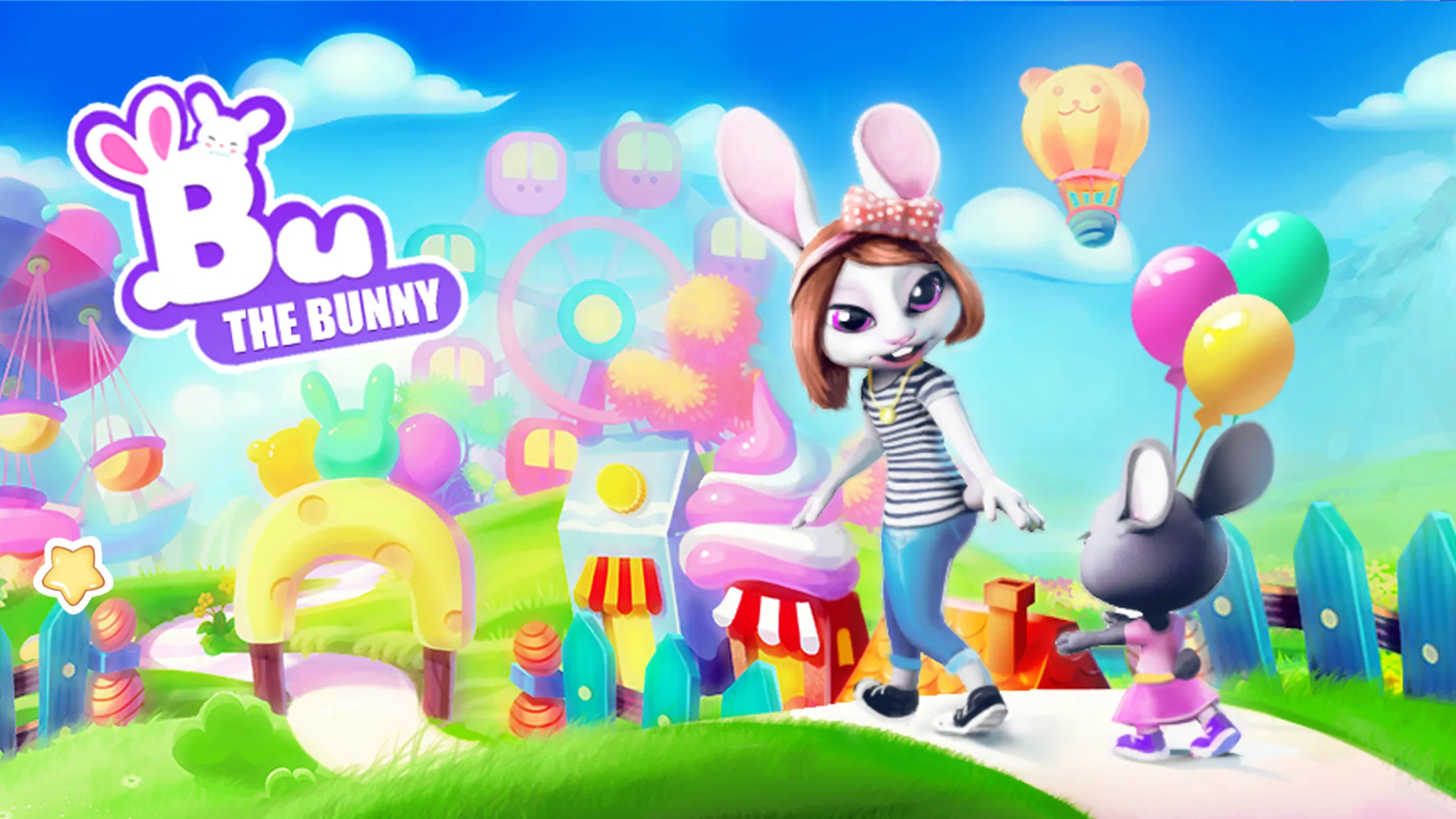 Bu Bunny - Cute pet care game | Indus Appstore | Screenshot