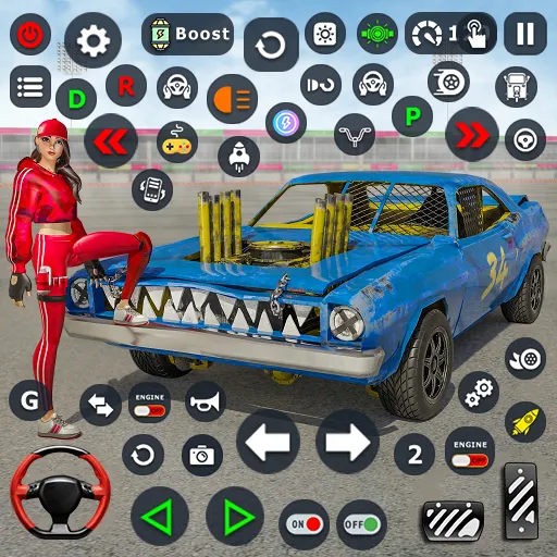 Demolition Derby Car Games 3D | Indus Appstore | Screenshot