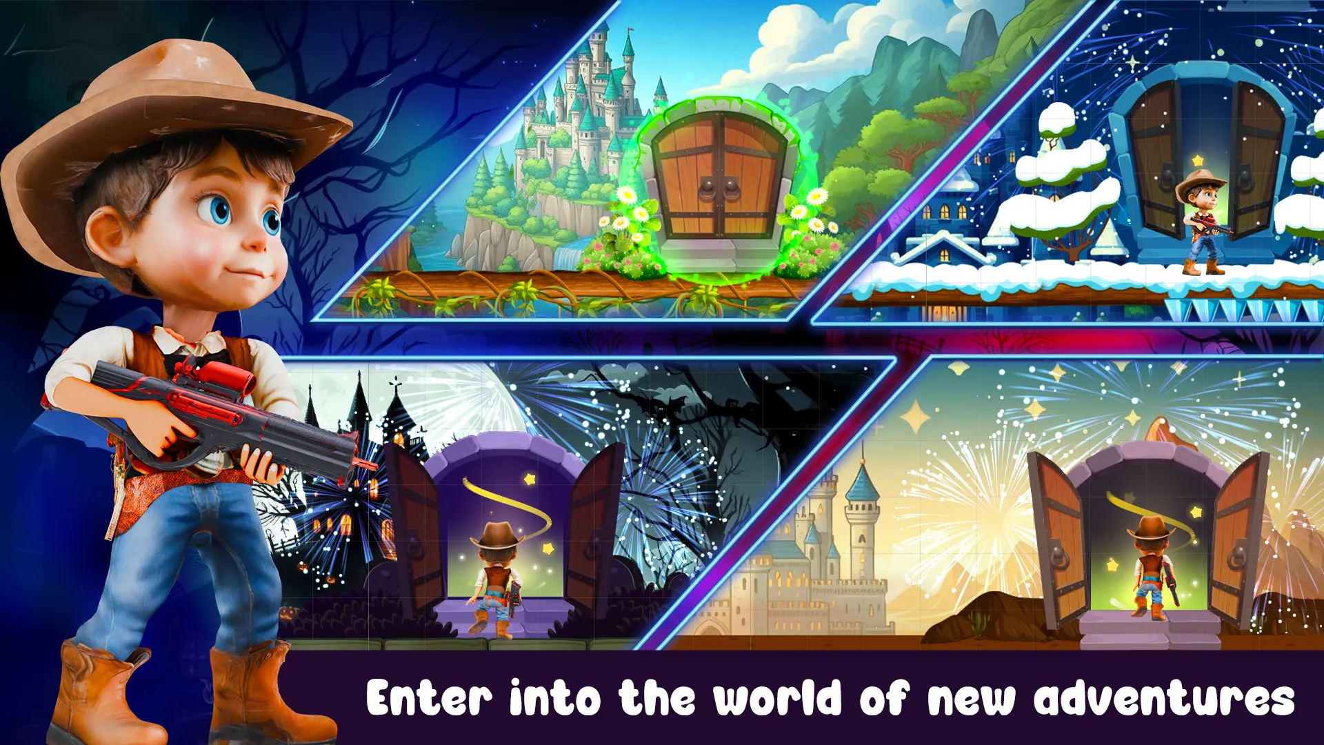 Alex In Danger:Jump & Shoot | Indus Appstore | Screenshot