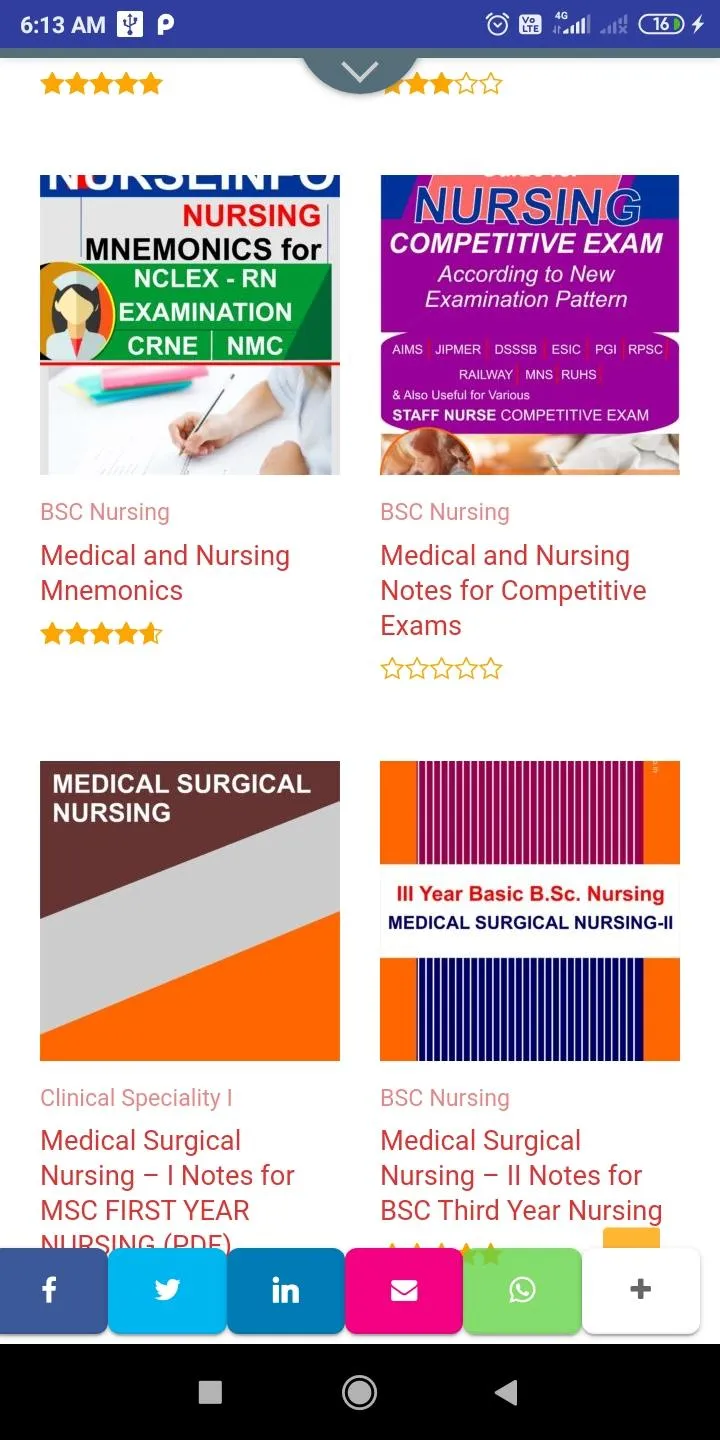 NURSEINFO NURSING NOTES | Indus Appstore | Screenshot