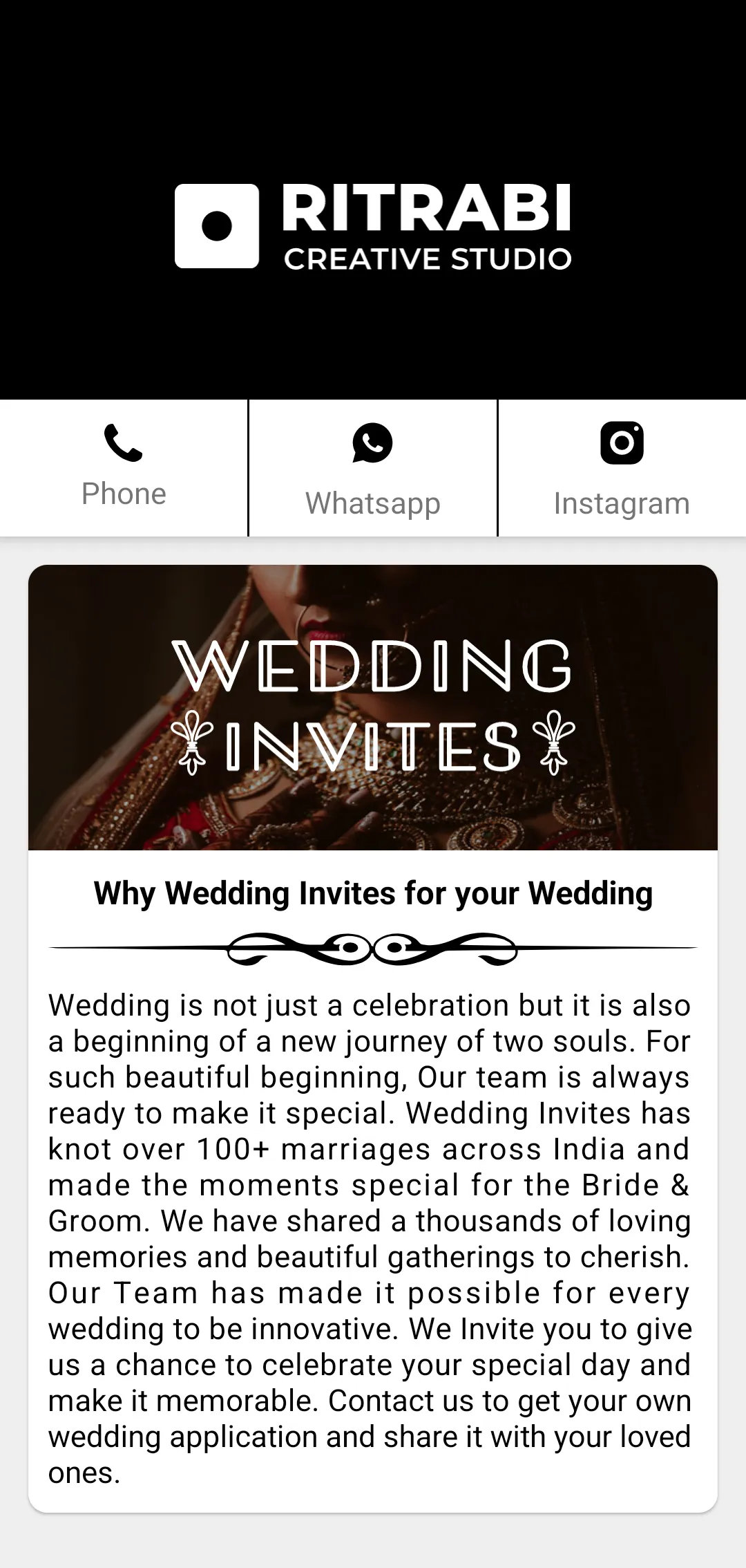 Wedding Invites | Indus Appstore | Screenshot