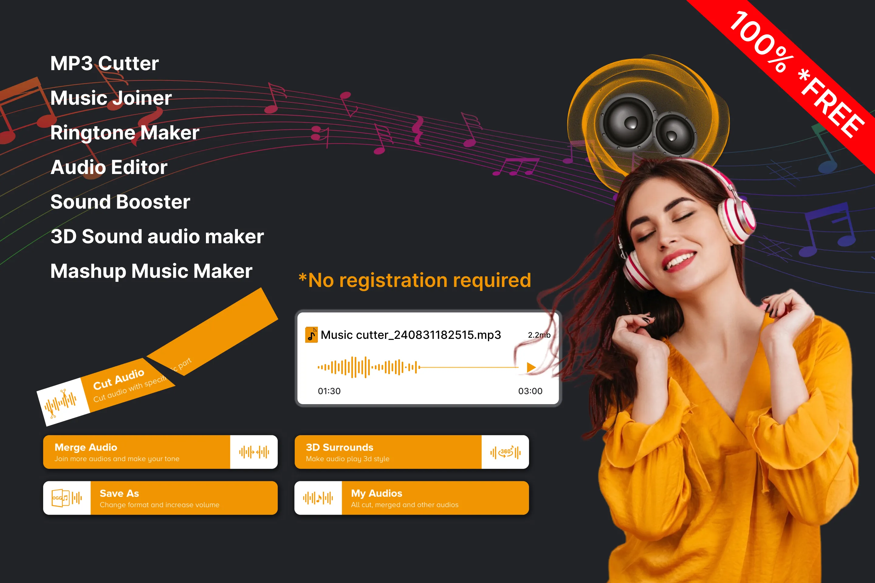 Music Cutter MP3 Editor Joiner | Indus Appstore | Screenshot