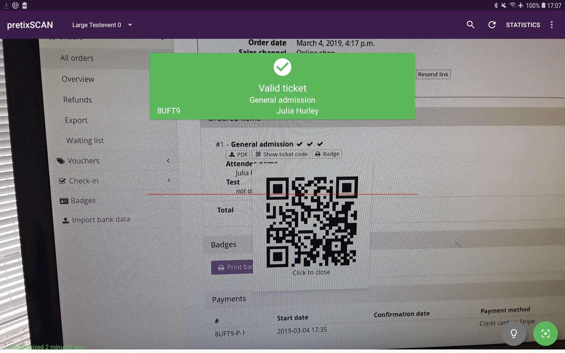 pretixSCAN – Ticket scanning a | Indus Appstore | Screenshot