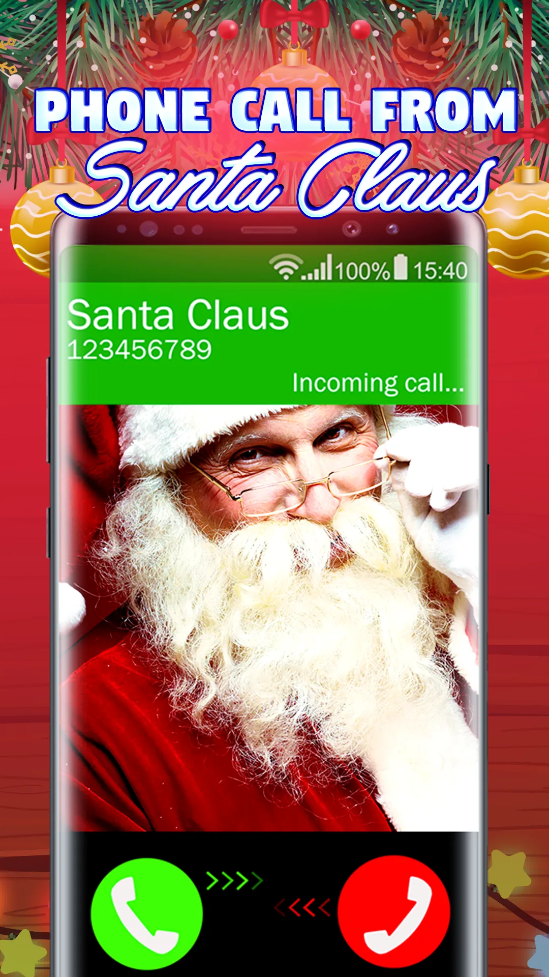 Answer call from Santa Claus ( | Indus Appstore | Screenshot