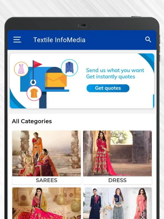 Textile Infomedia - B2B Portal | Indus Appstore | Screenshot