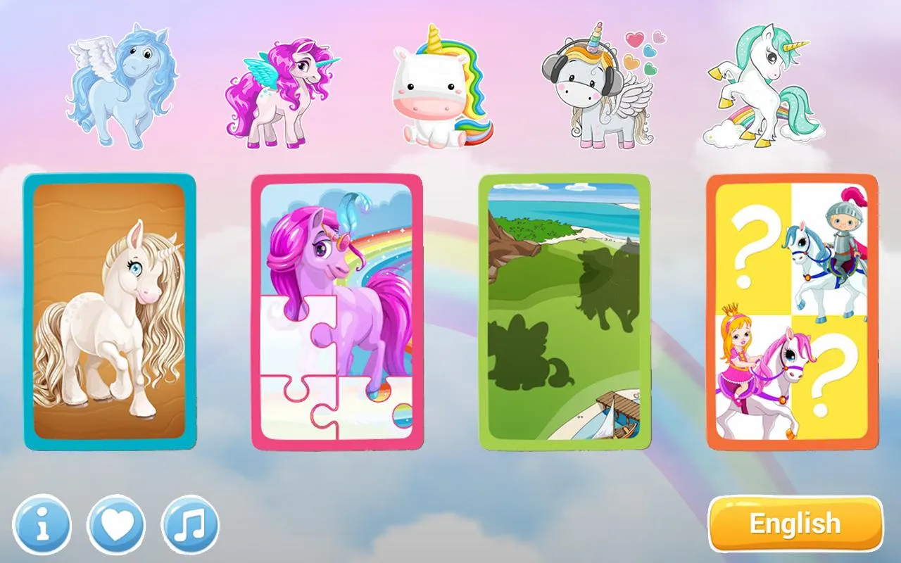 Unicorn games for kids | Indus Appstore | Screenshot