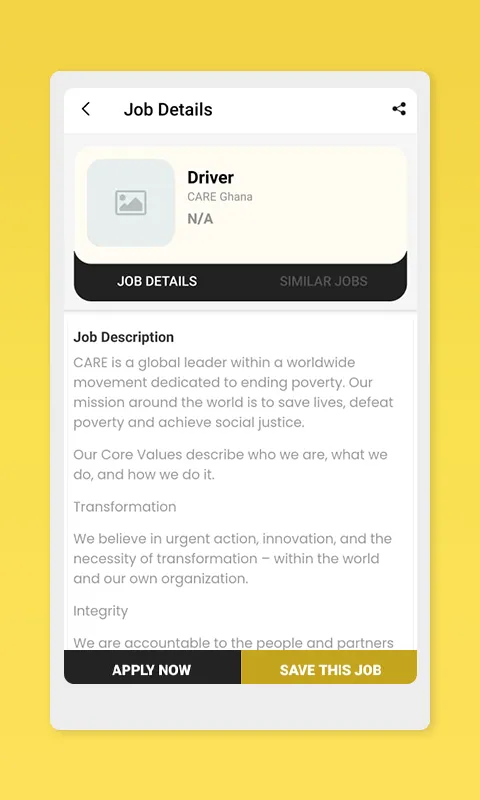 Ghana Jobs | Indus Appstore | Screenshot