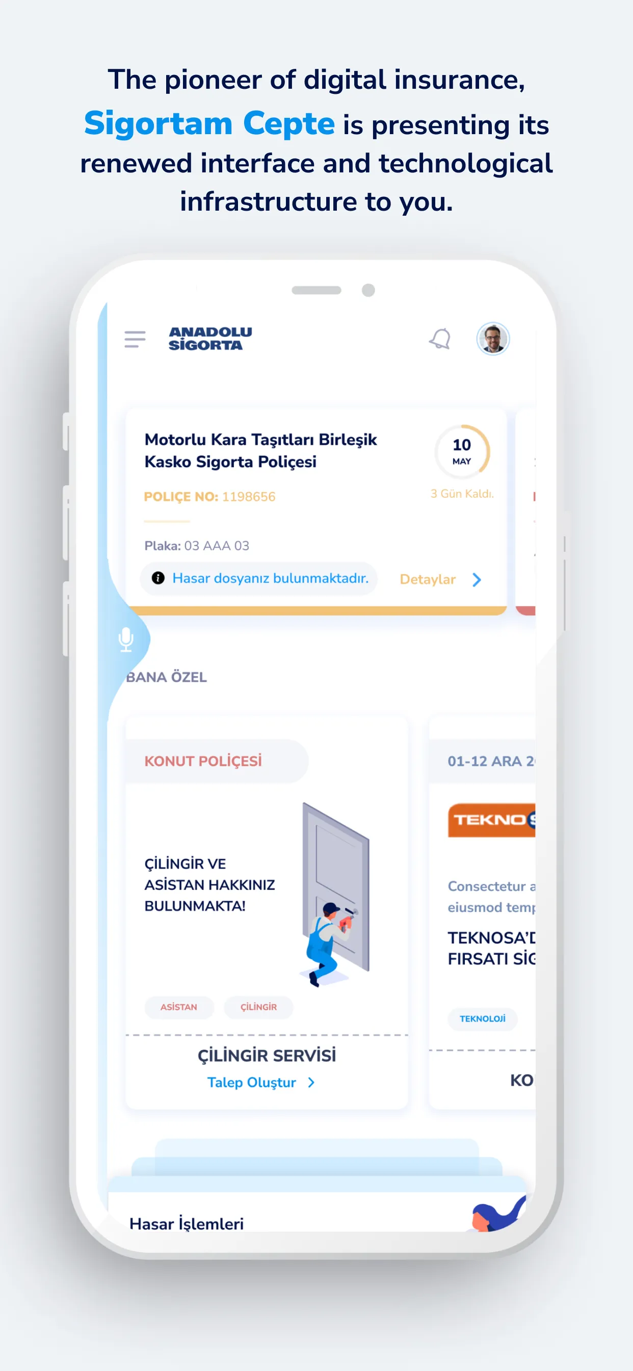 Sigortam Cepte | Indus Appstore | Screenshot