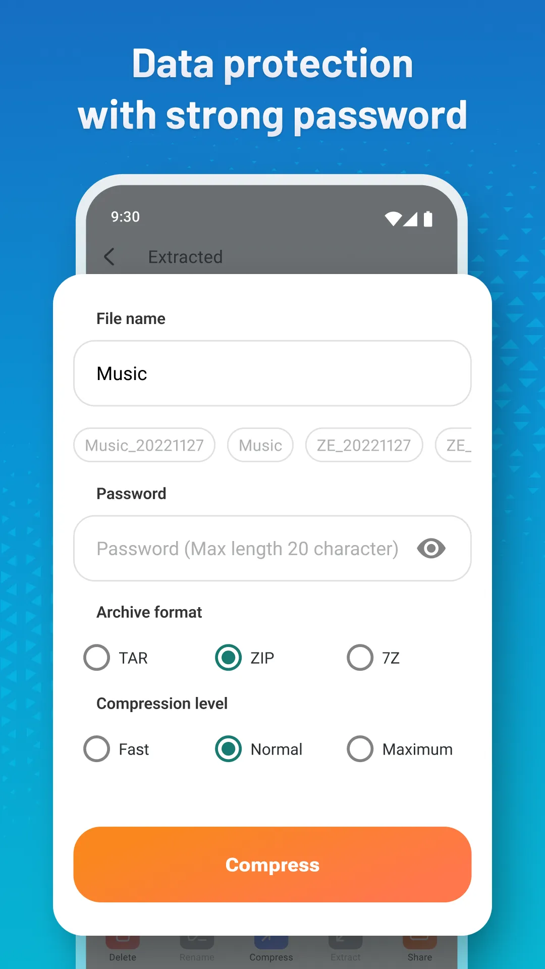 Zip Extractor - UnZIP & UnRAR | Indus Appstore | Screenshot