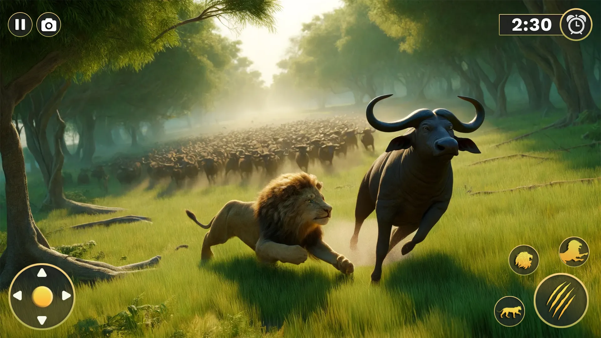 Lion Games 3D Animal Hunting | Indus Appstore | Screenshot