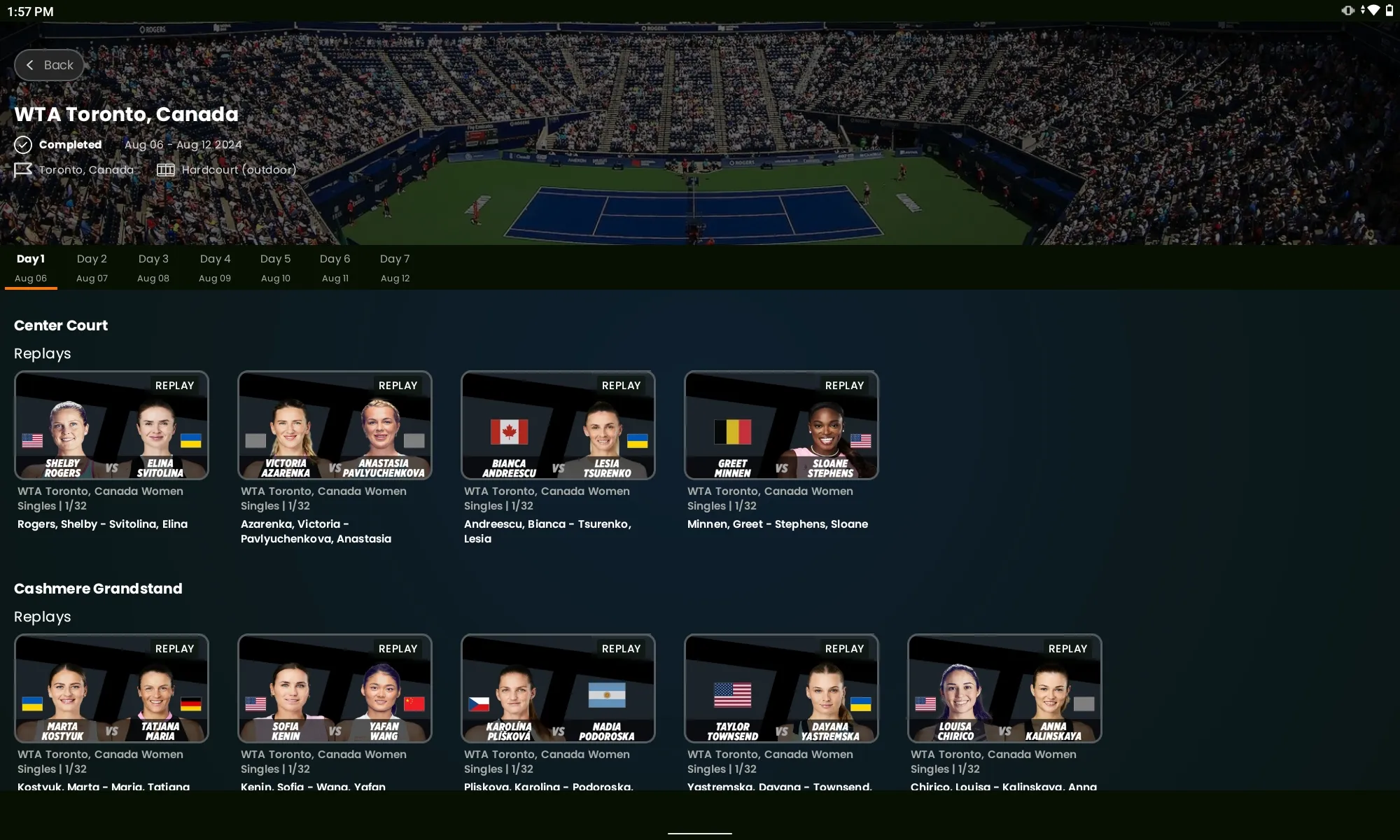 Tennis Channel | Indus Appstore | Screenshot