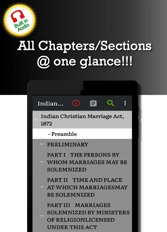 Indian Christian Marriage Act | Indus Appstore | Screenshot