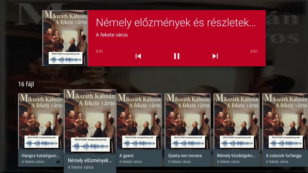 Hungarian Audiobooks | Indus Appstore | Screenshot