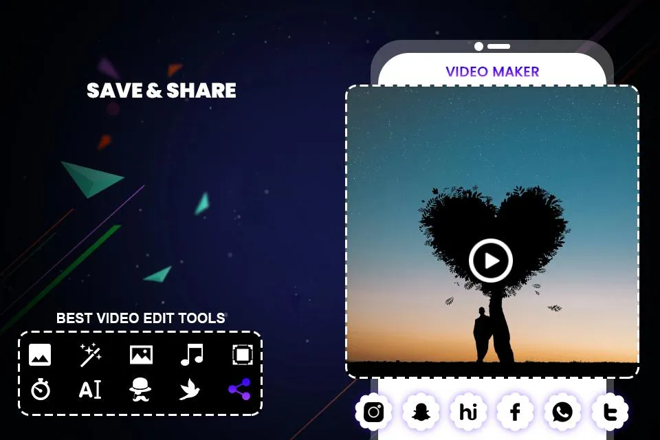 Sad Video Maker with Music | Indus Appstore | Screenshot