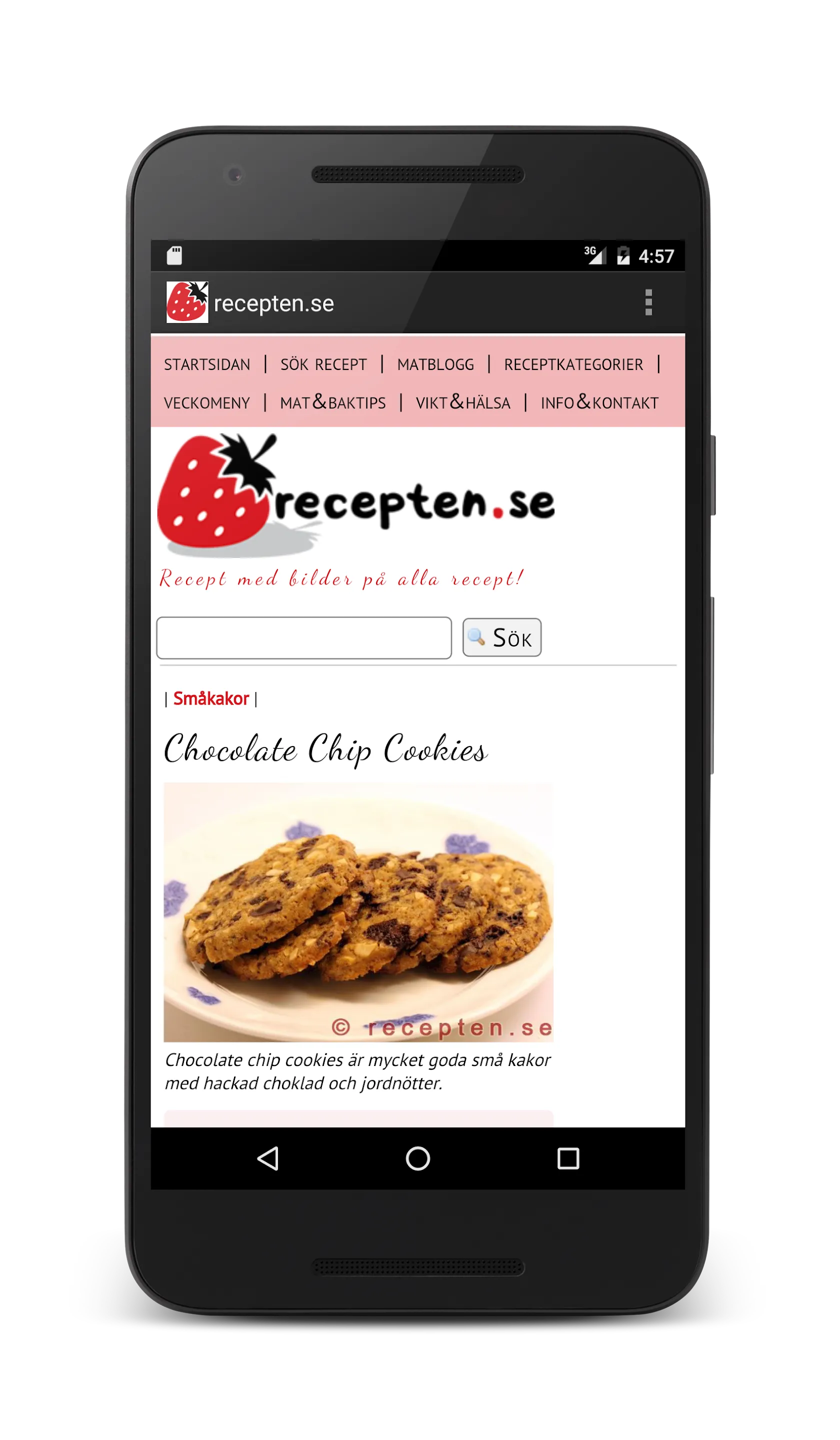 recepten.se | Indus Appstore | Screenshot