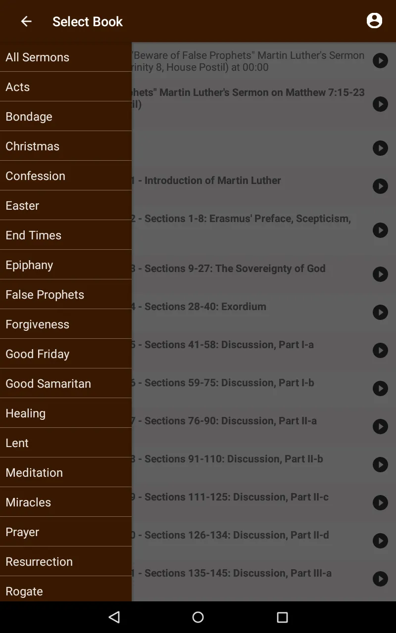 Martin Luther Sermons | Indus Appstore | Screenshot