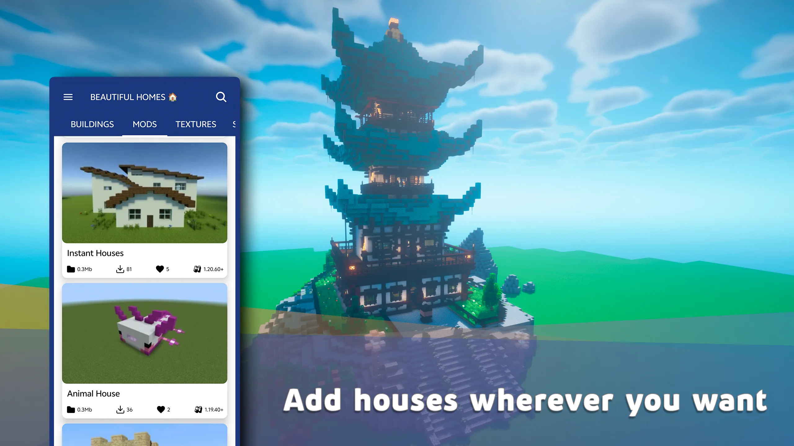 House Mods for Minecraft PE | Indus Appstore | Screenshot