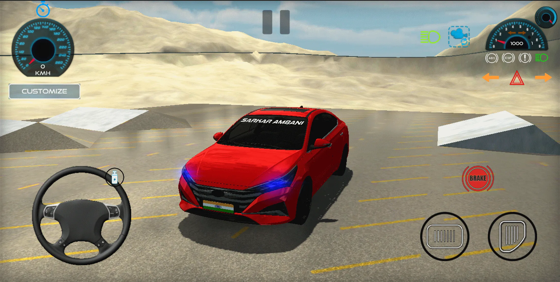 Indian Car Simulator Game | Indus Appstore | Screenshot