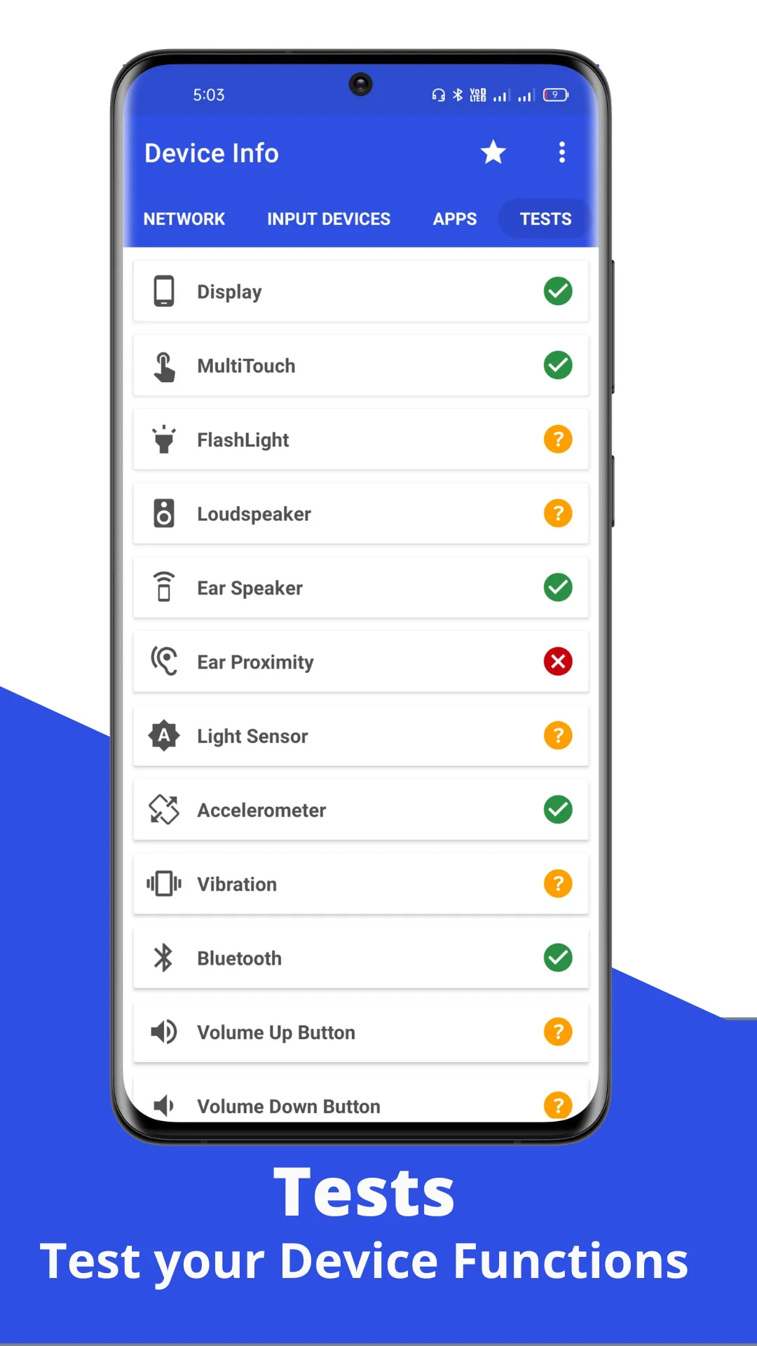 Device Info: Check System, CPU | Indus Appstore | Screenshot