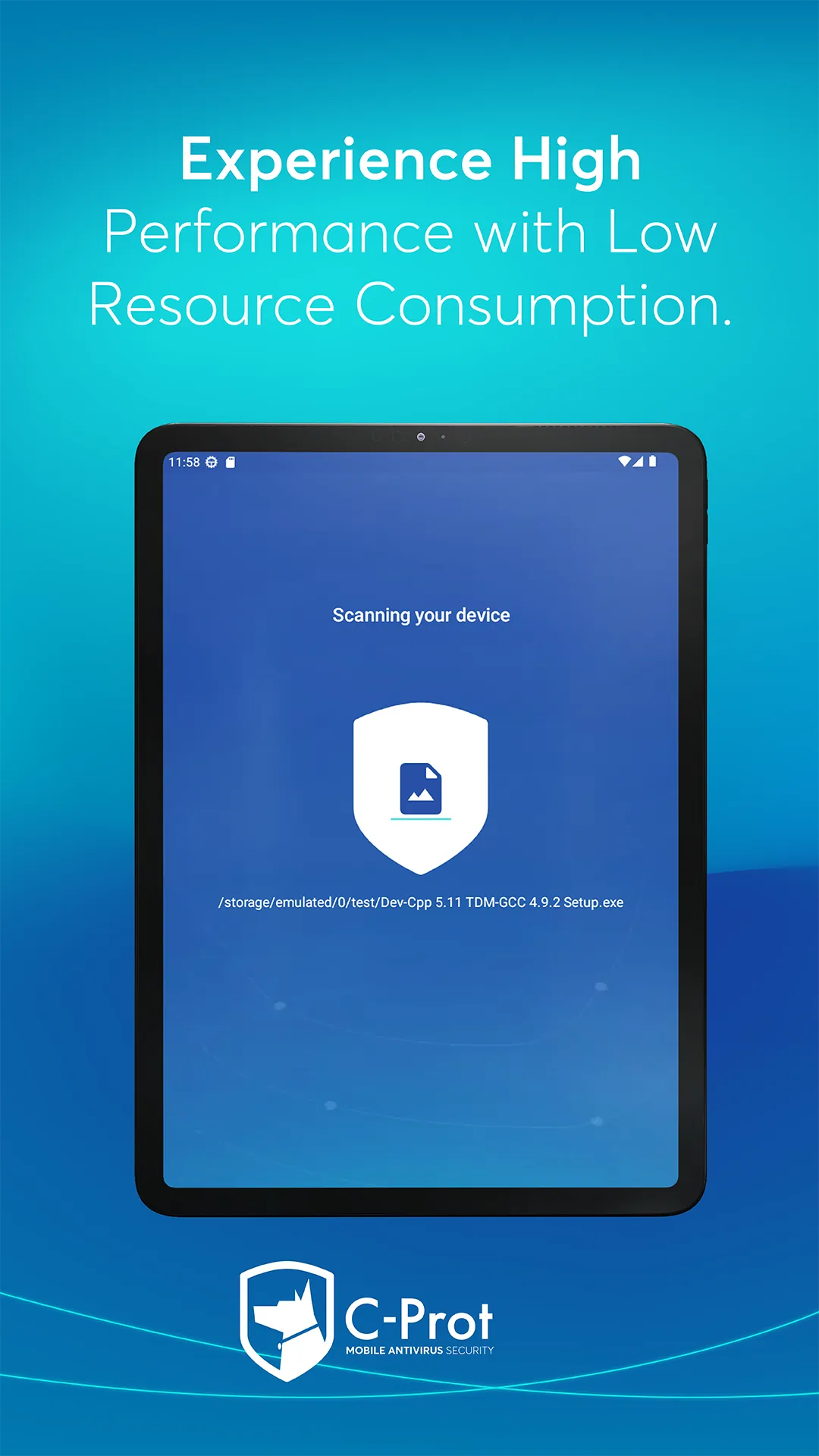 C-Prot Antivirus Security | Indus Appstore | Screenshot