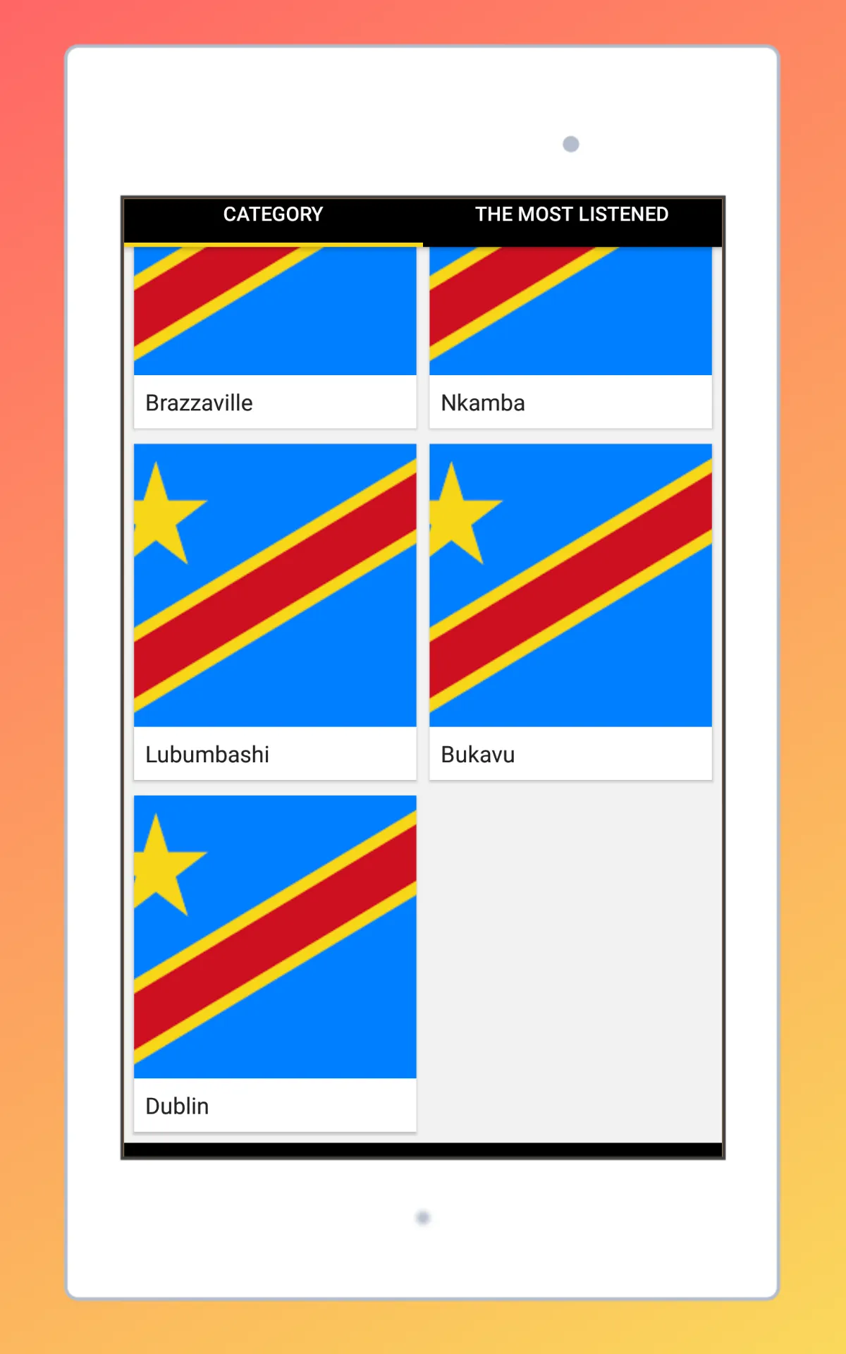 Radio Democratic Congo Online | Indus Appstore | Screenshot