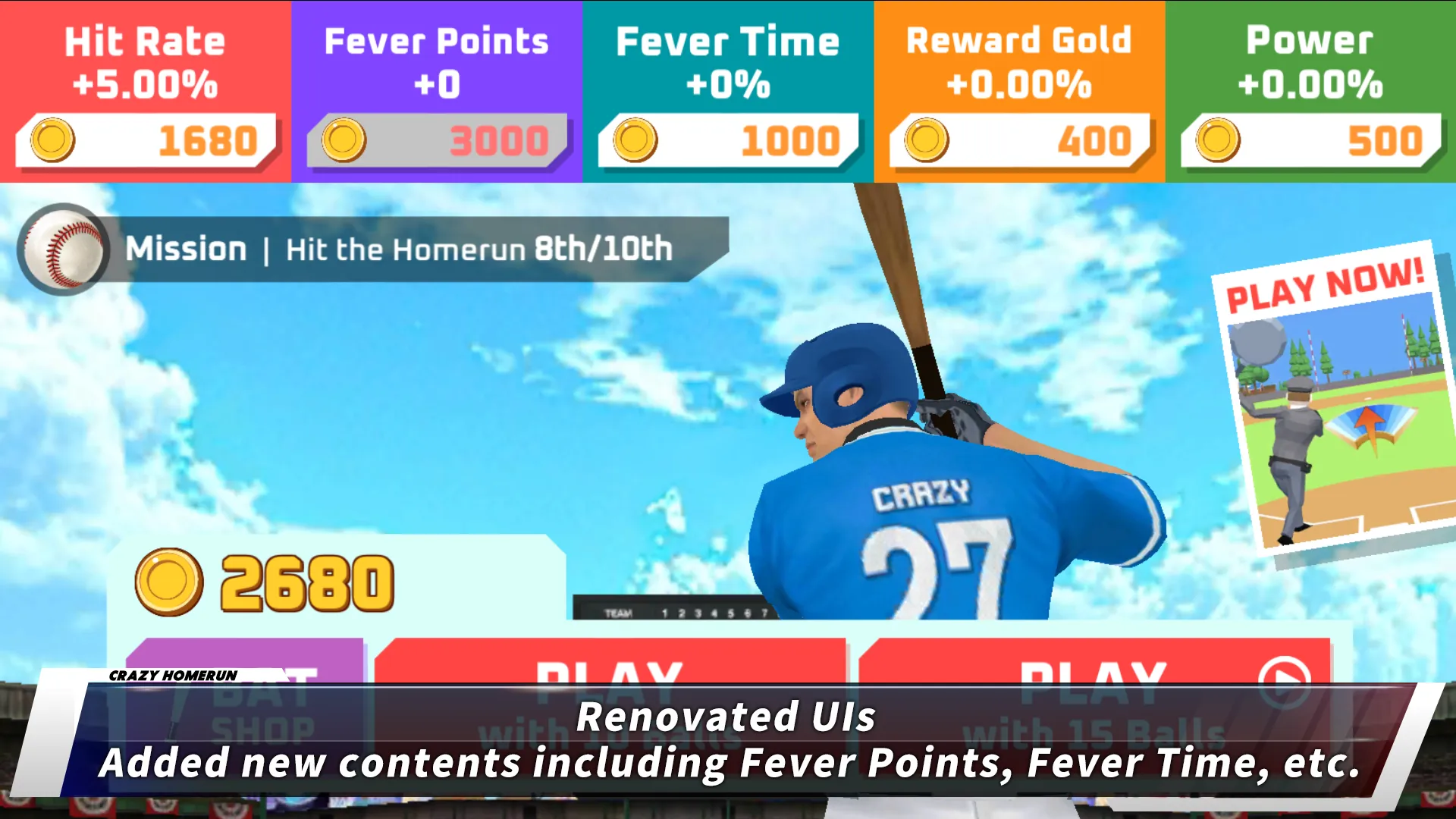 Crazy Homerun: Baseball Game | Indus Appstore | Screenshot