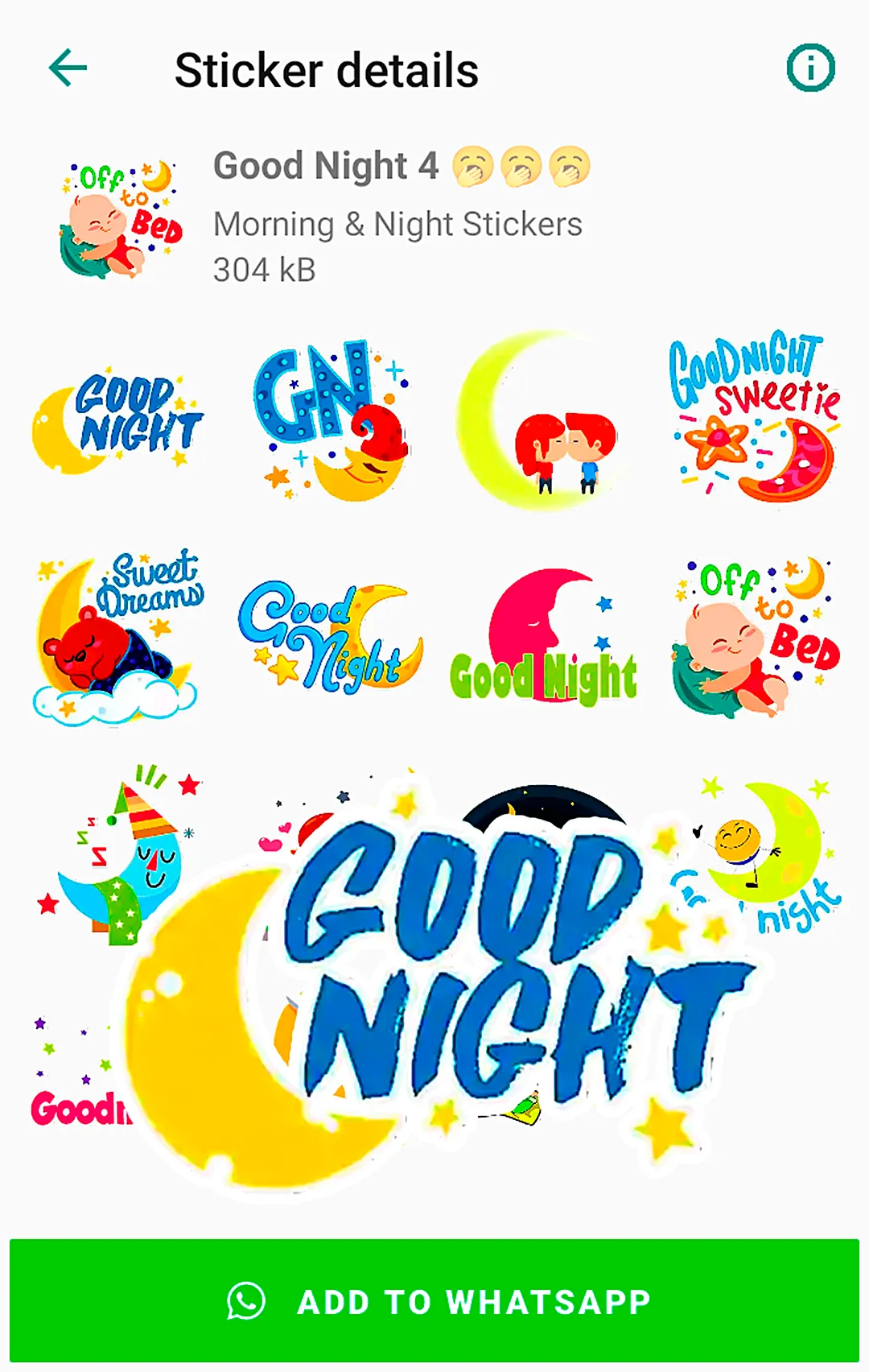 Good Morning Stickers | Indus Appstore | Screenshot