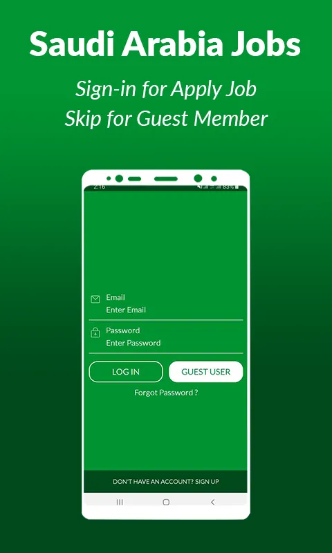 Saudi Arabia Jobs | Indus Appstore | Screenshot