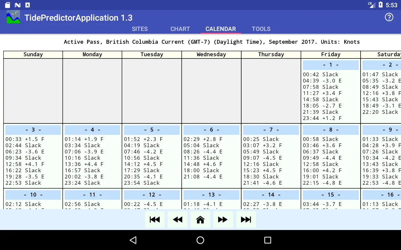 TidePredictor | Indus Appstore | Screenshot