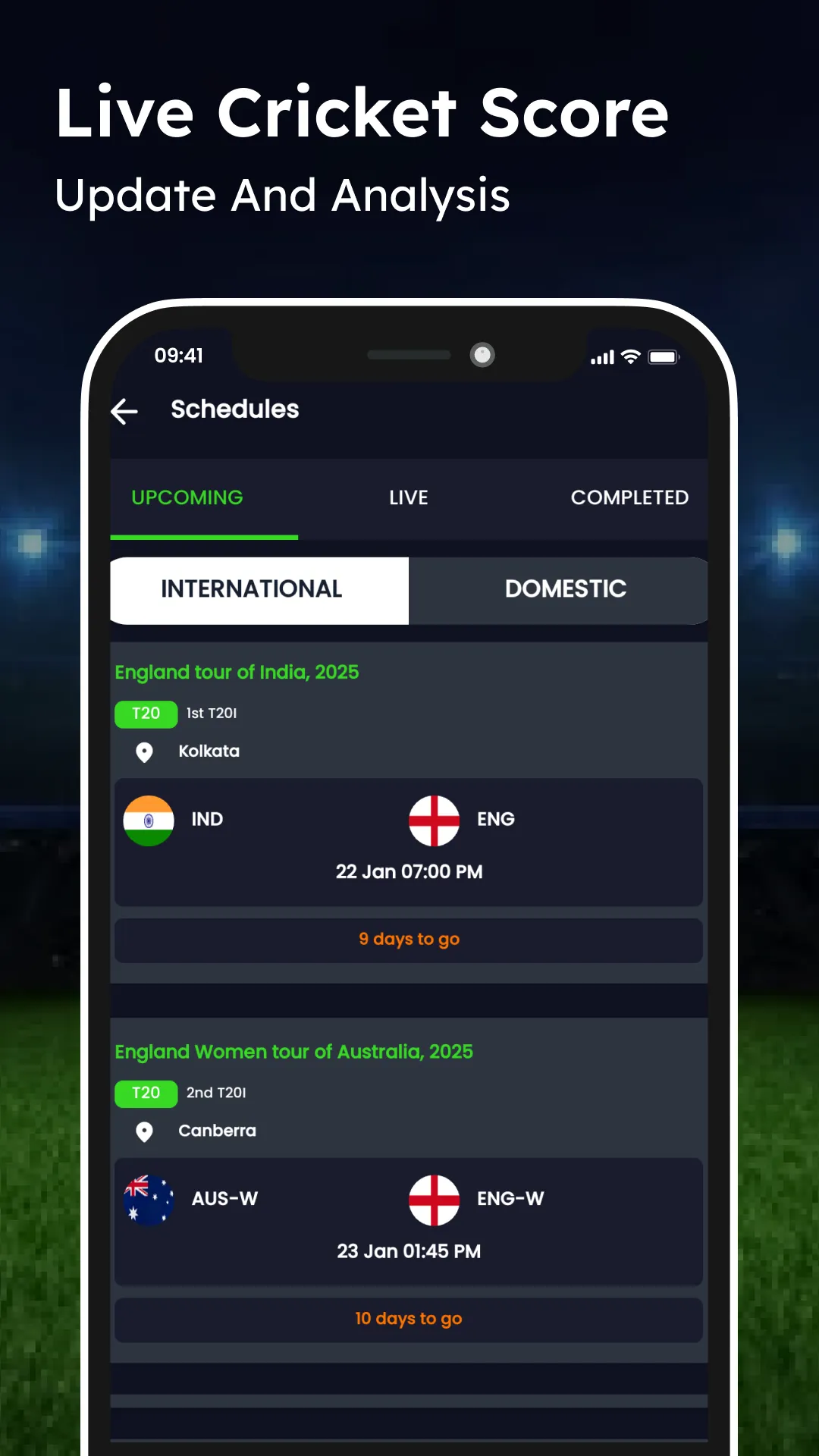 Live Cricket TV HD | Indus Appstore | Screenshot