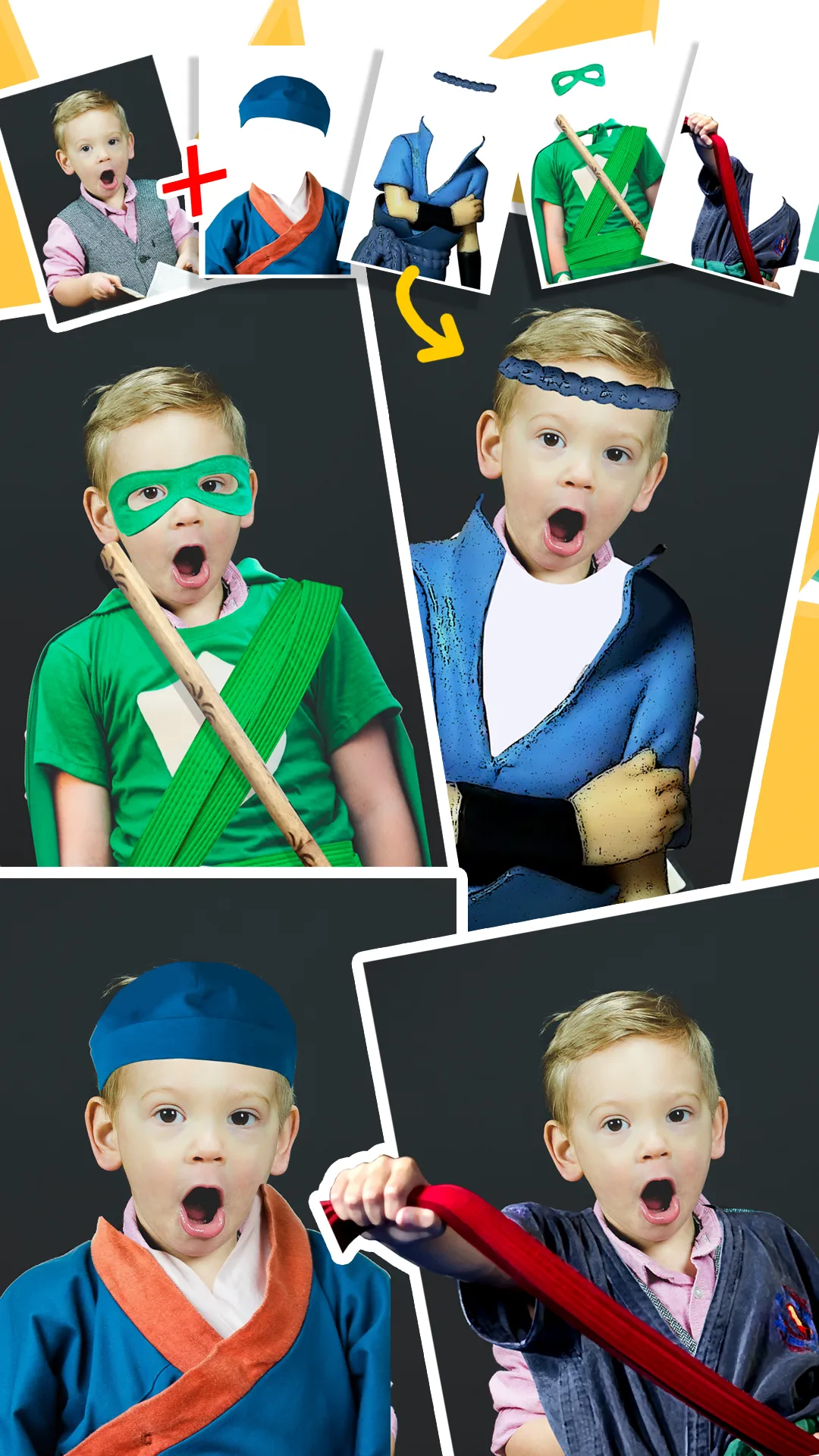 Ninja Costume Photo Montage | Indus Appstore | Screenshot